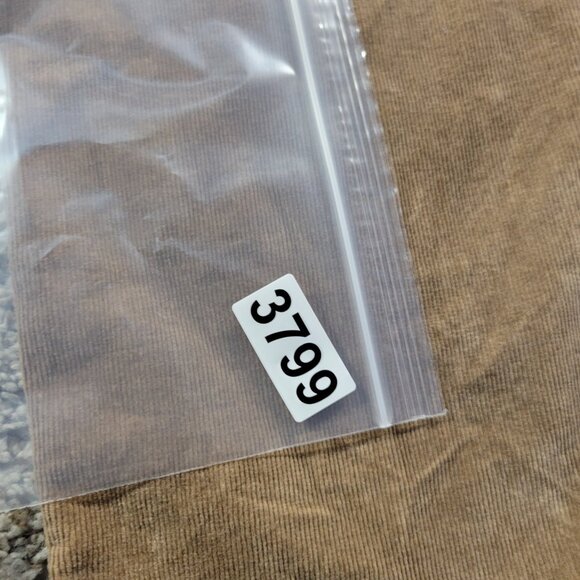 Talbots Corduroy Pants Womens 16P Brown High Waist Straight Leg Distressed - Picture 10 of 10